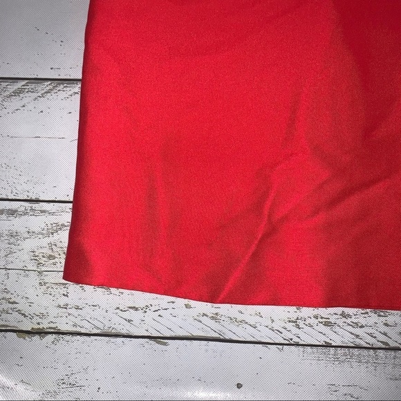 H&M Red Strapless Dress NWT - Picture 3 of 7